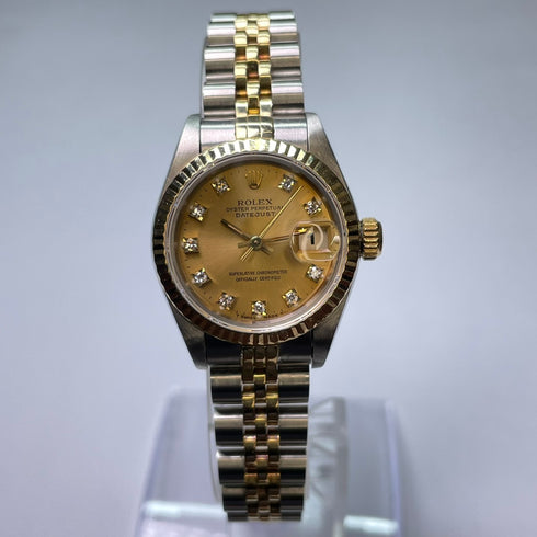 ROLEX デイトジャストレディース 69173G S番 純正箱・保証書付属